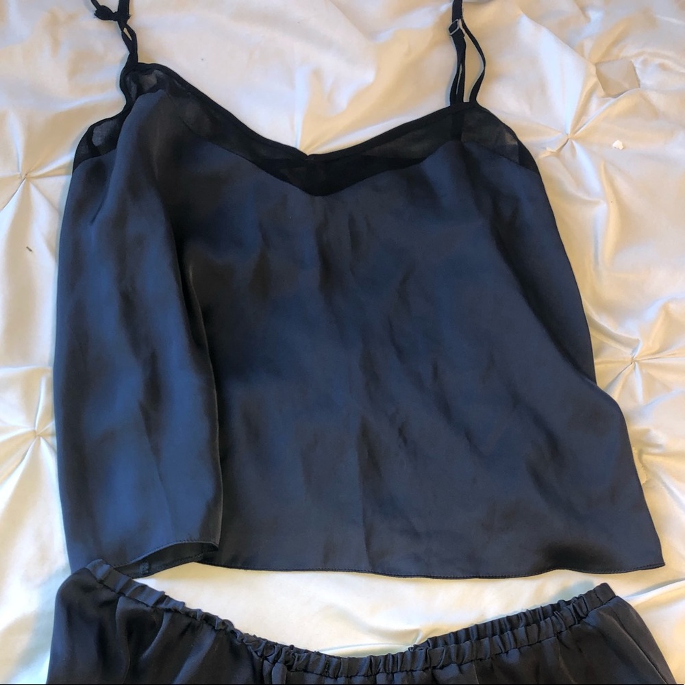 Satin pajama set